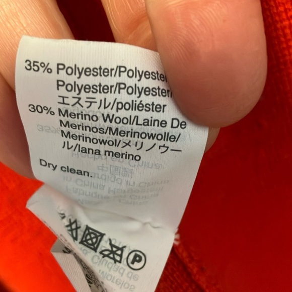 J. Crew 365 Red knit Blazer - Picture 4 of 5